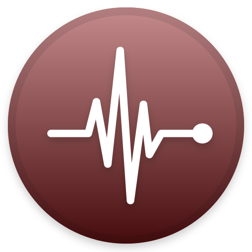 512x512 Red Pulse Icon Cryptocurrency Iconset Christopher Downer