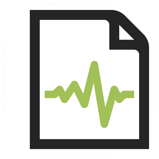 512x512 Document Pulse Icon Iconexperience