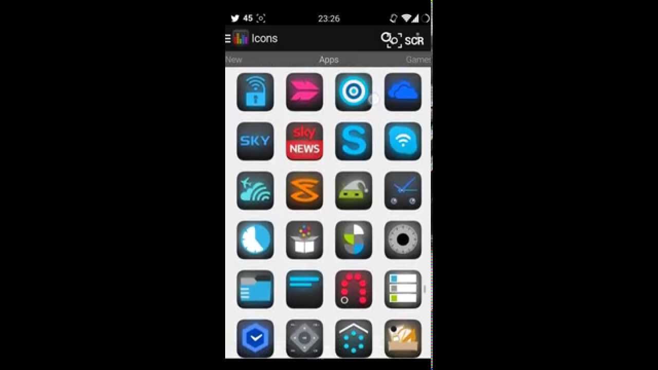 1280x720 Pulse Icon Pack Android