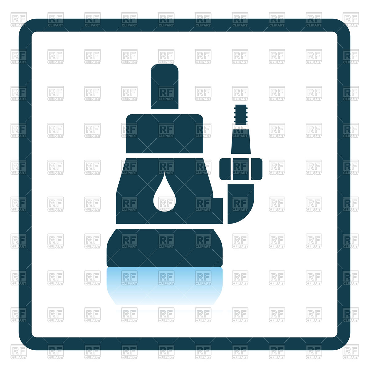 1200x1200 Submersible Water Pump Icon Vector Image Of Signs, Symbols, Maps