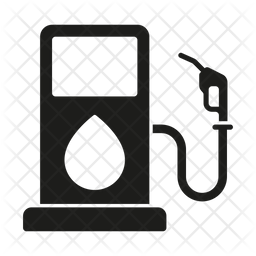 256x256 Fuel Pump Icon Of Glyph Style