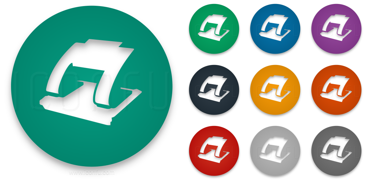 1200x600 Hole Punch Icon