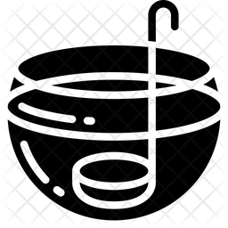 256x256 Punch Icon Of Glyph Style