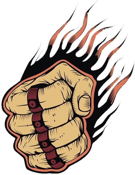 463x600 Fighting Boxing Fist Punch Cartoon Icon Emoji