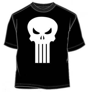 289x300 Punisher Plain Jane Skull Symbol Large Black T Shirt Cotton