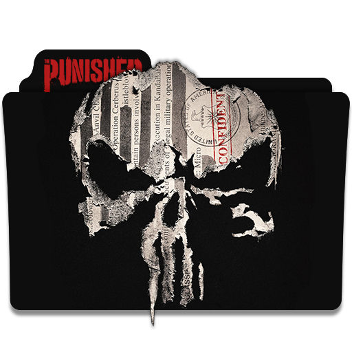 512x512 The Punisher Tv Series Folder Icon
