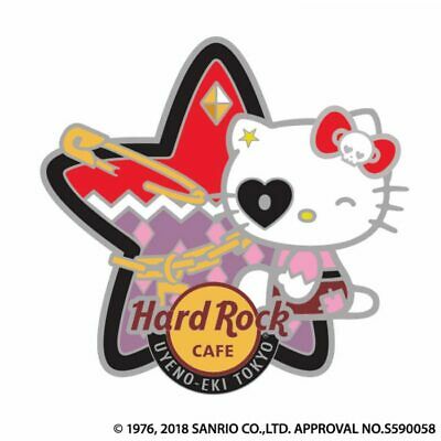 400x400 Hard Rock Cafe Hello Kitty Punk Icon Pin Uyeno Eki,tokyo