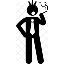 256x256 Punk Icon Of Glyph Style