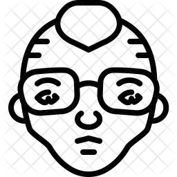 256x256 Punk Icon Of Line Style