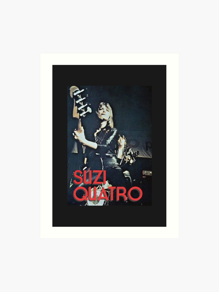 750x1000 Suzi Quatro Punk Icon Art Print