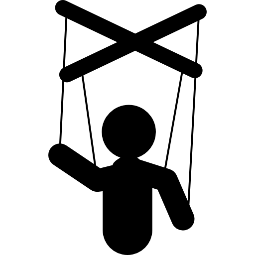 512x512 Marionette Puppet Silhouette Icons Free Download