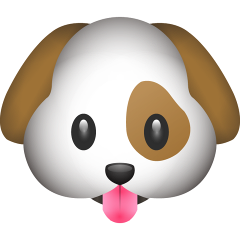 480x480 Download Dog Emoji Icon Emoji Island