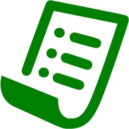 256x256 Green Purchase Order Icon
