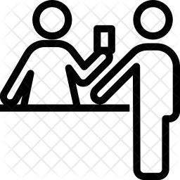 256x256 Purchase Ticket Icon Of Line Style