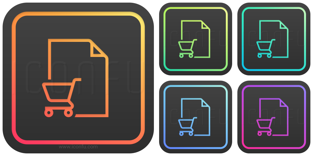 1200x600 Purchase Order Icon
