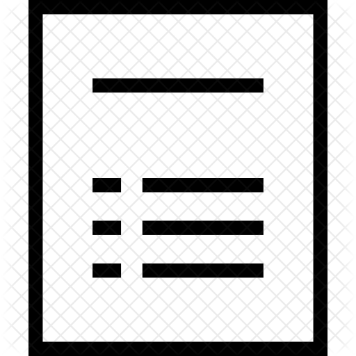 512x512 Purchase Order Icon Of Line Style