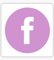 210x230 Facebook Icon Stickers Redbubble