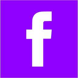 256x256 Violet Facebook Icon