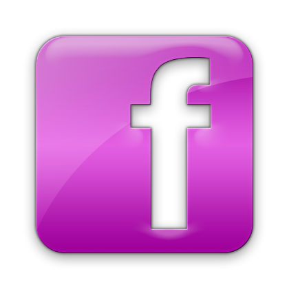 420x420 Purple Facebook Icon Images