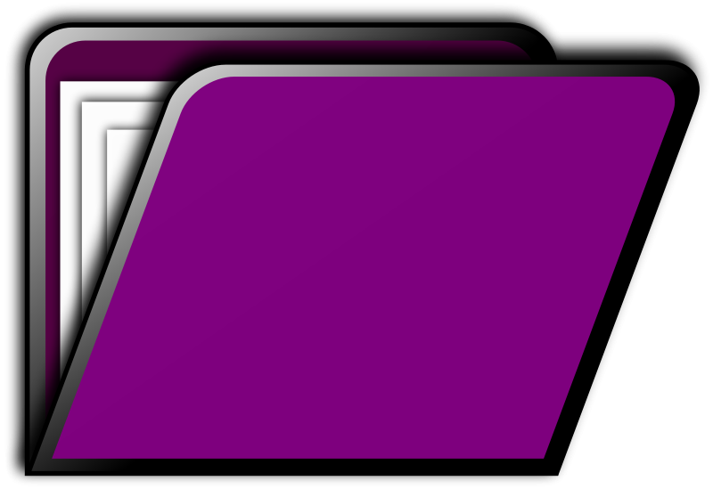 800x549 Free Clipart Folder Icon