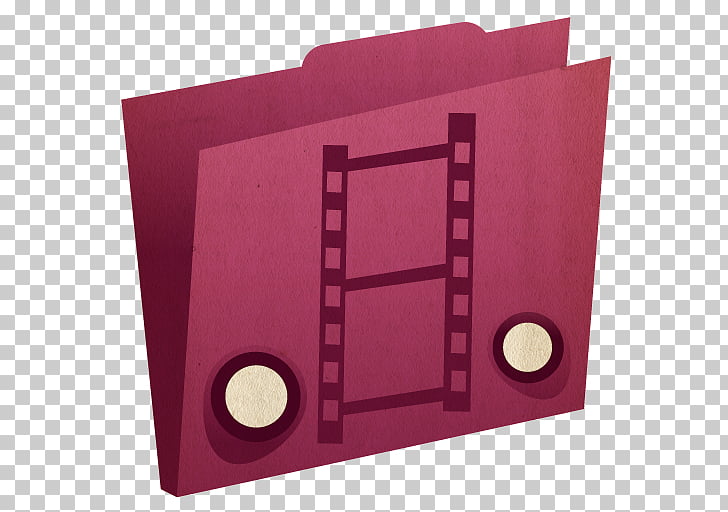 728x512 Purple, Movies, Folder Icon Illustration Png Clipart Free