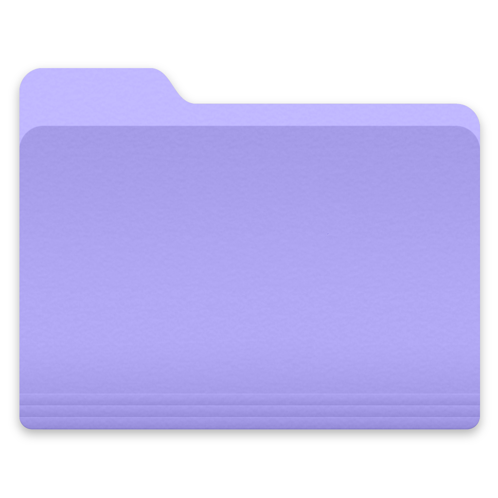 el capitan colored folder icon