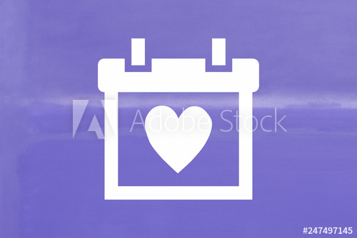 500x334 Purple Heart Box Tone Icon Texture Art Background Pattern Design