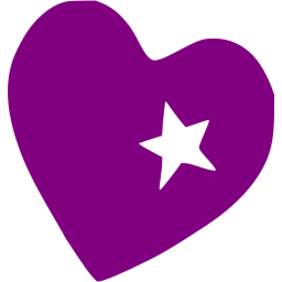 256x256 Purple Heart Icon