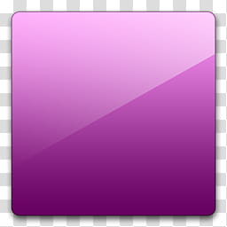 256x256 Glossy Standard Square Purple Icon Transparent Background Png