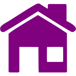 256x256 Purple Home Icon