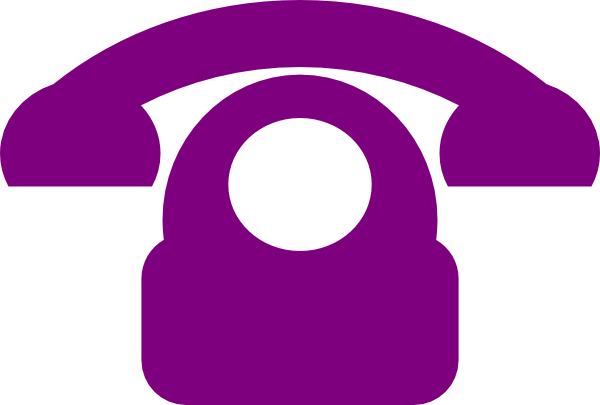 600x405 Purple Phone Icon Clipart Images Gallery For Free Download