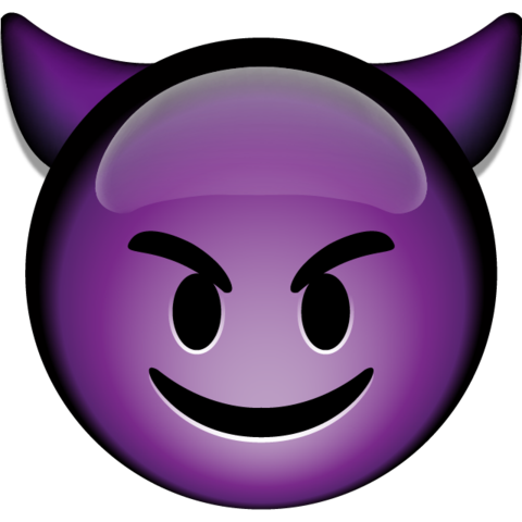 480x480 Download Smiling Devil Emoji Icon Emoji Island