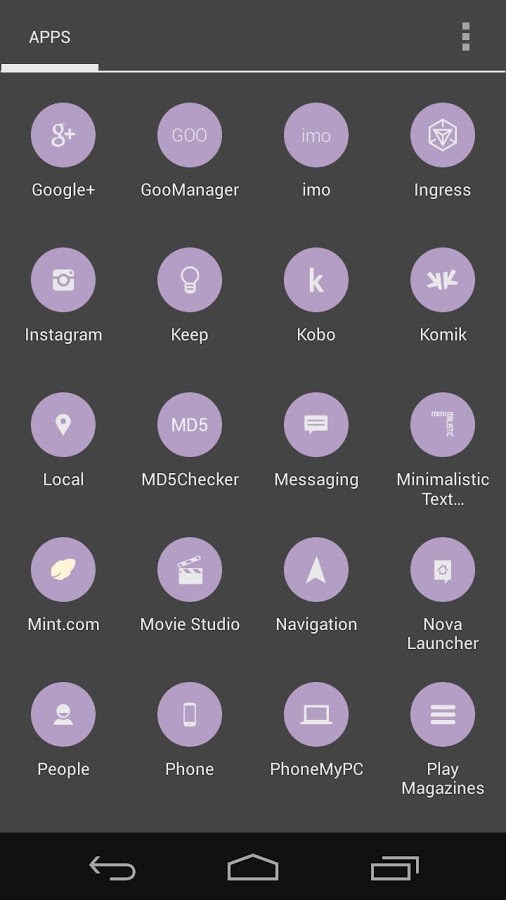 506x900 Flatcons Purple Icon Pack Download To Android