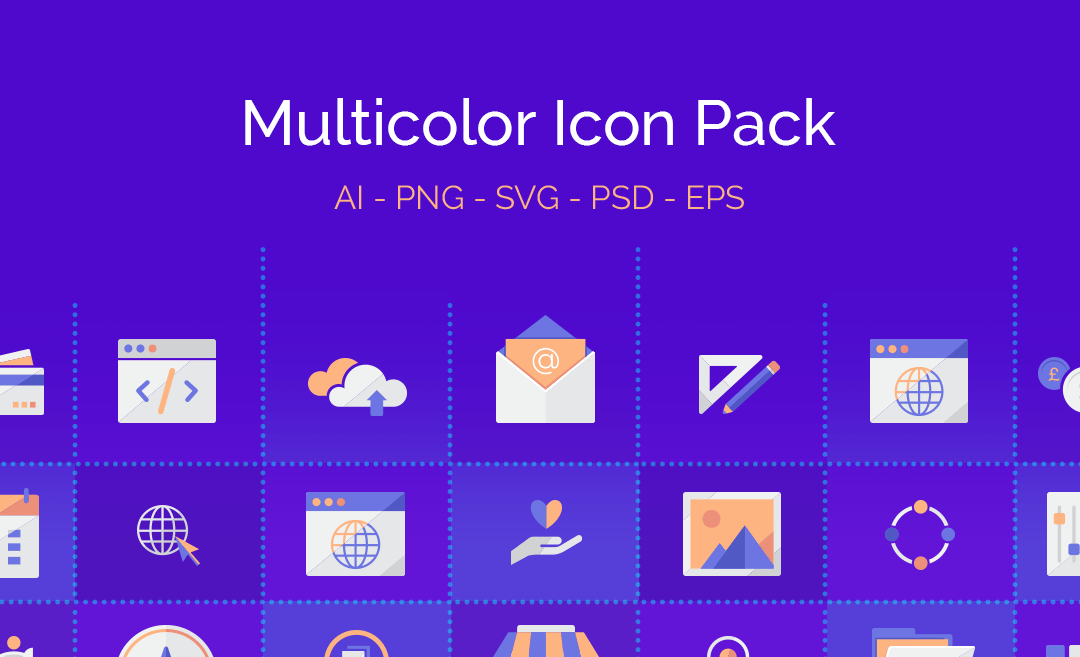 1080x657 Multicolor Icon Pack Icon Packs Aspen Grove Studios