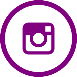 256x256 Free Purple Instagram Icon