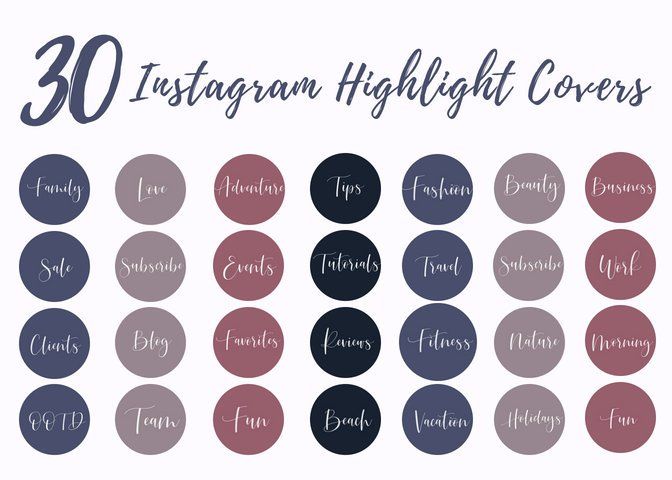 672x480 Instagram Story Highlight Icons Pinkpurple Icon Covers Etsy