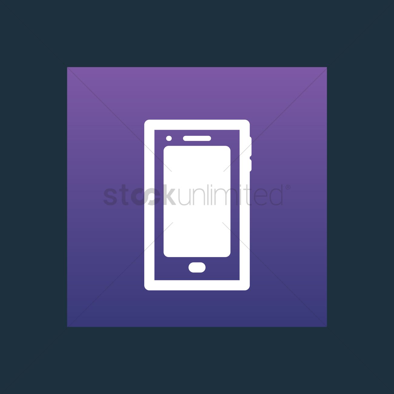 1300x1300 Phone Icon Vector Image