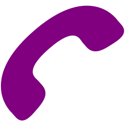 256x256 Free Purple Phone Icon