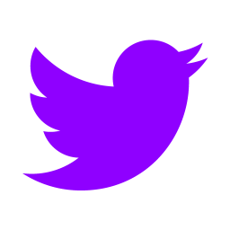 256x256 Purple Twitter Icon My Soul Loves