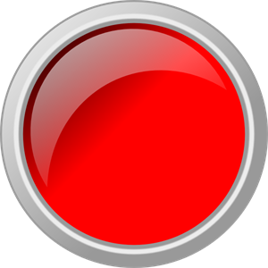 300x300 Push Button Glossy Red Png, Clip Art For Web