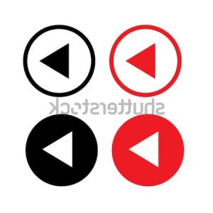 300x300 Push Button With Play Icon Vector Clipart Hoodamathrun