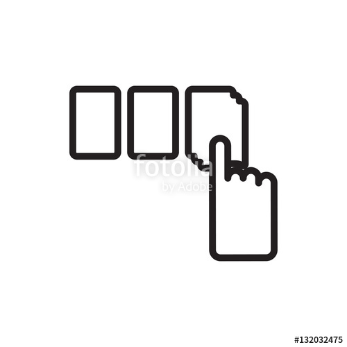 500x500 Push Button Icon Illustration Stock Image And Royalty Free Vector