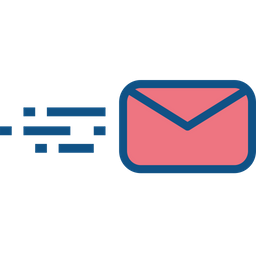 256x256 Push Icon Of Colored Outline Style