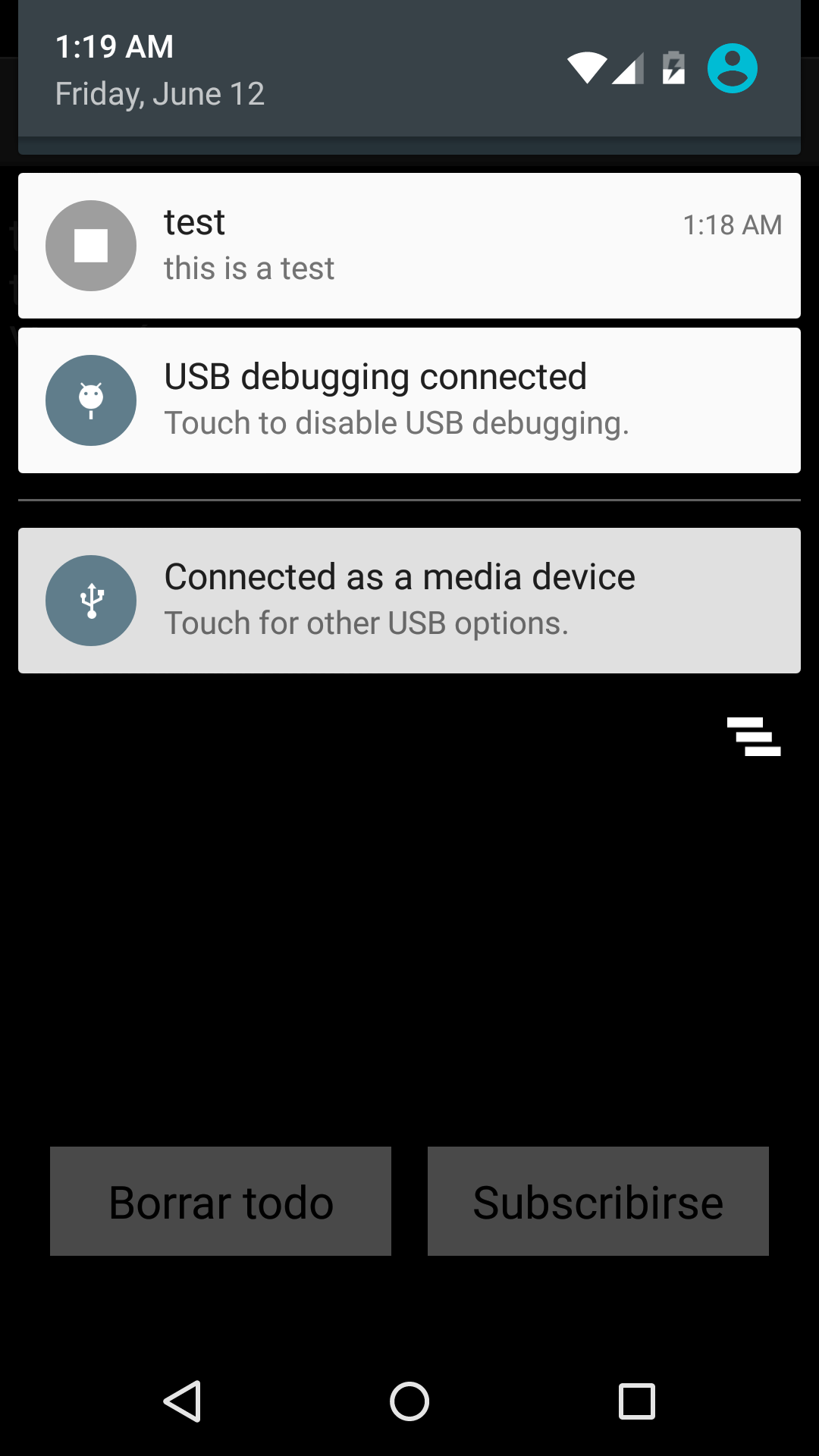 1080x1920 Android Push Notifications Icon Not Displaying In Notification
