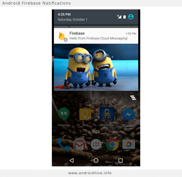 720x700 Android Push Notifications Using Firebase Cloud Messaging Fcm Php