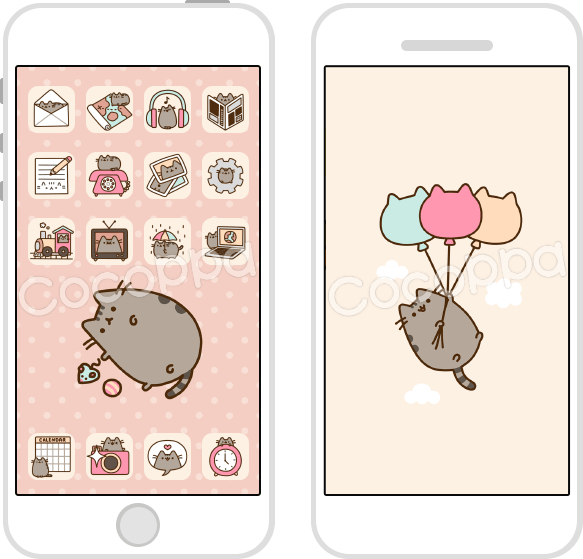 583x559 Puseen Theme Is Now Available In Cocoppa!