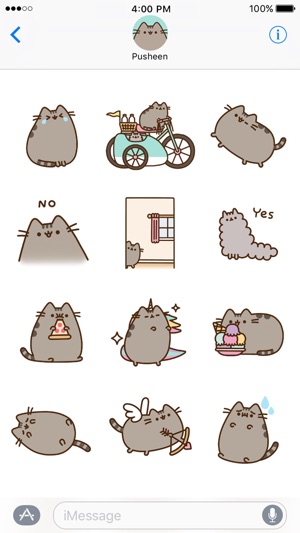 300x533 Pusheen Animated Stickers On The App Store