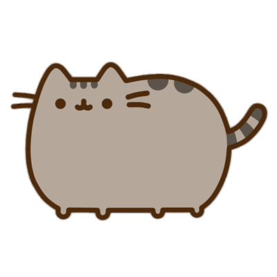 400x400 Pusheen Cat Transparent Png