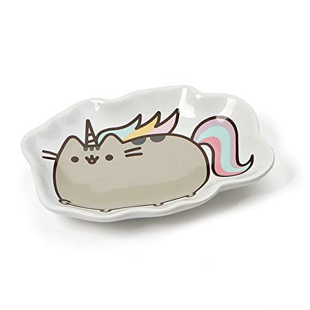 450x450 Pusheen Our Name Is Mud Icon Tray, Stoneware, Multi Colour, X