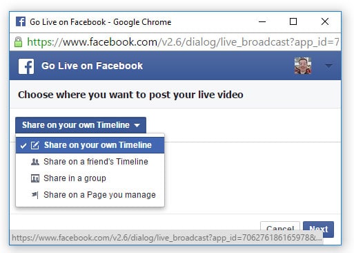 Facebook Live How To Broadcast From Your Computer 513x366 Facebook Live How To Broadcast From Your Computer